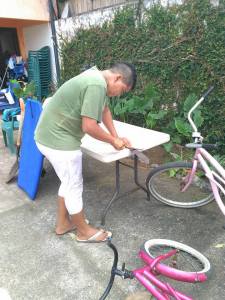 Sharpened my machete..