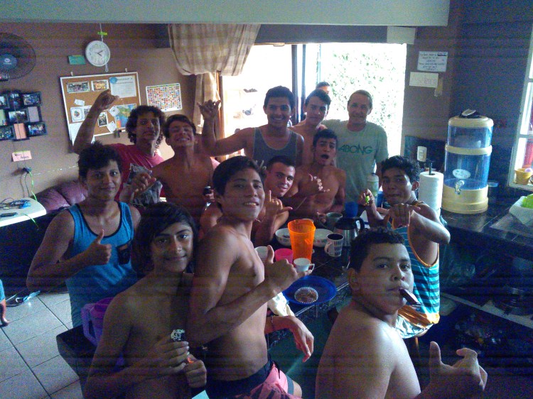 A cupcake each to celebrate some birthdays! 