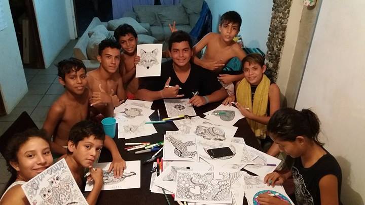 Youth colorin sheets!